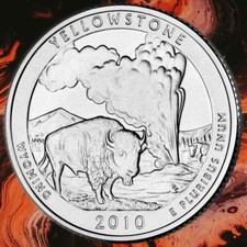 QUARTER DOLLAR WYOMING 2010 P