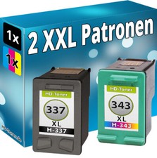 TINTE PATRONEN für HP 337+343