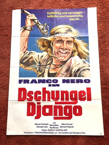 Dschungel django kinoplakat - django,
