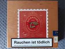 Aganorsa Leaf Signature 20 Corona Gorda Cigars Zigarrenkiste Holz Zigarrenbox