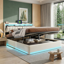 LED Polsterbett 160x200cm