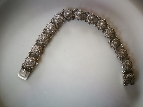 Gliederarmband filigran silber - filigran,