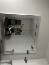 XL-Spiegel mit Facettenschliff – Hoch- & Querformat – Silber