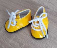 Puppen Gelbe Schnürschuhe