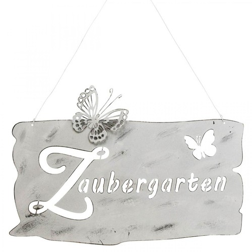 Metall hängedeko zaubergarten - metall-hängedeko,