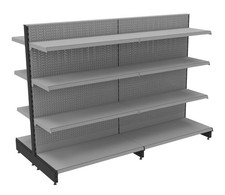 2m Metallregal Gondelregal