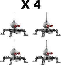 4 X LEGO STAR WARS DWARF SPIDER DROID MIT MINI BLASTER + GESCHENK - SCHNELL - 2019 - NEU