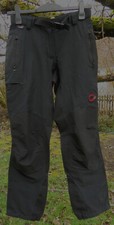 * TOP * Mammut Courmayeur Damen Trekking Hose Kletterhose schwarz Gr. S 36