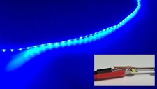 Mini LED Band nur 1,6 mm schmal 50/100cm Kirmes Häuser Waggon freie Farbauswahl 