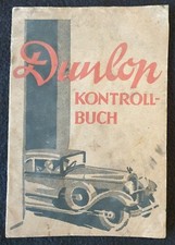 DUNLOP REIFEN REKLAME WERBUNG OLDTIMER VORKRIEG ca. 1930 HORCH DKW MERCEDES NSU