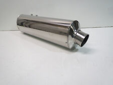 WUNDERLICH Universal 45mm Anschlussdurchmesser Schalldämpfer Auspuff Muffler