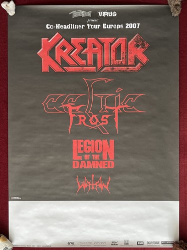 Kreator celtic frost - frost, watain