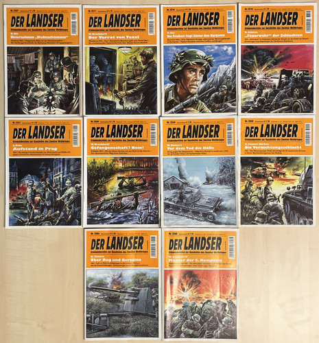 Der landser hefte konvolut - der,