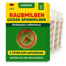 Raubmilben Gegen Spinnmilben Ambly. Calif. Tüten Zierpflanzen Cannabis, LUNEWA®