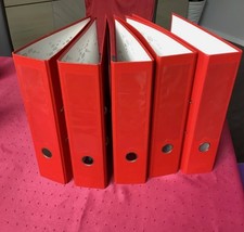 Jeweils 5 stk. neuwertige, gebrauchte Ordner  ELBA A4 breit (Farbe wählbar)