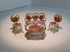 K37) EME Miniature Porzellan Spain Puppenstube Rokoko Fragonard Love Story 