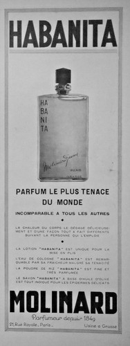 Pressewerbung 1931 molinard - pressewerbung,