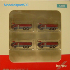 Herpa Wings 1:500  Flughafenzubehör  Feuerwehrfahrzeuge  520867 Modellairport500