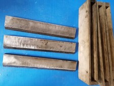 3x Streifenhobelmesser Hobelmesser Dickte Abrichte 398x75x25 