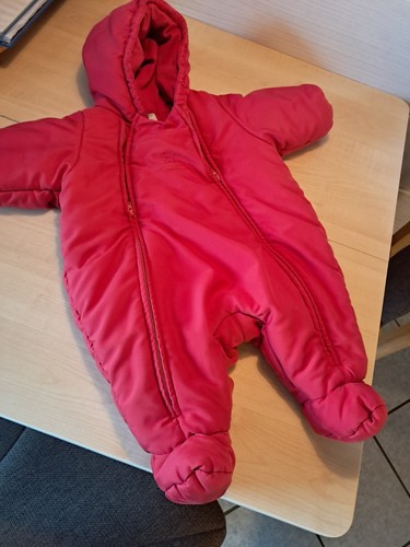 Baby schneeanzug rot - schneeanzug,