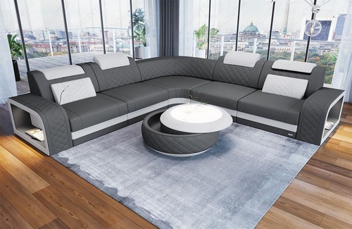 Polstercouch ecksofa stoffsofa - polstercouch,