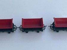 FLEISCHMANN HO 3x 5500 LORENKIPPWAGEN, NEUWERTIG AUS STARTSET, OHNE OVP