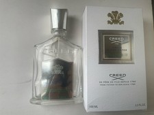 Creed Empty VIRGIN ISLAND WAT 120 ml EMPTY BOTTLE mit Karton alles original