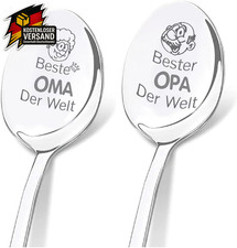 Eleganter gravierter Löffel