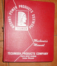 TECUMSEH Mechanics Manual 1981, 1975 2 und 4 Taktmotoren