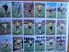 Eintracht Braunschweig 1967/68 Fußball Sammelkarten