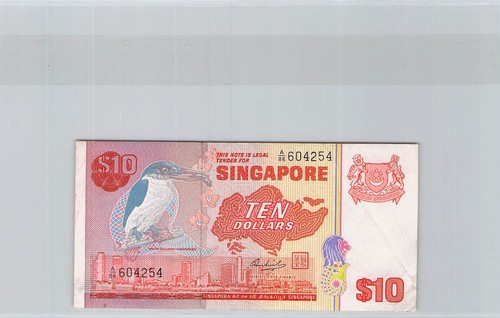 Singapur dollar nr - 10, (1976)