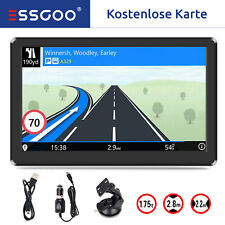 ESSGOO 7'' Zoll GPS Navigationsgerät Navi Navigation POI Blitzer Für LKW PKW BUS