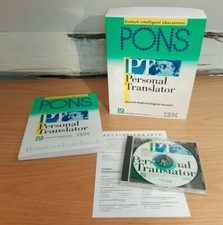 ? PONS Personal Translator Deutsch-Englisch auf CD für Windows 3.1 oder 95