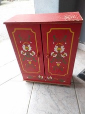 Schrank, Puppenschrank, DDR, Holzschrank, Vintage, Spielzeugschrank, 70er, Retro