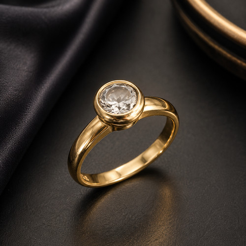 Vintage 375er goldring - 375er, ✨