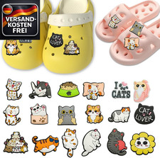 Cartoon Katze Schuh Charms PVC