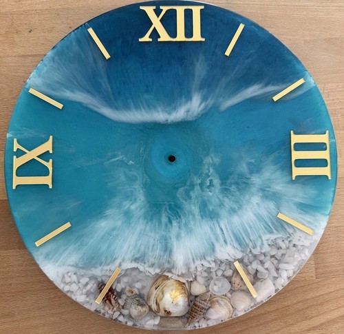 Epoxidharz resin uhr ocean - ocean, art