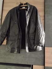 herren winter leder jacke