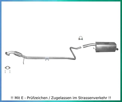 Auspuffanlage für ford fiesta - ford,