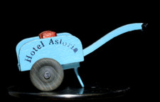 Antike Miniatur Fahrzeug Wagen