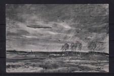 AH770) Ansichtskarte Zeppelin