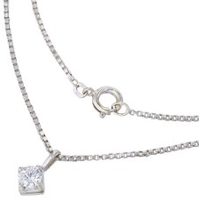 Chain with brilliant pendant