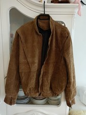 Vintage lederjacke aus - lederjacke,