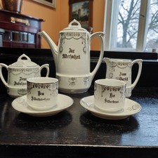Jugendstil Kaffeeservice zur