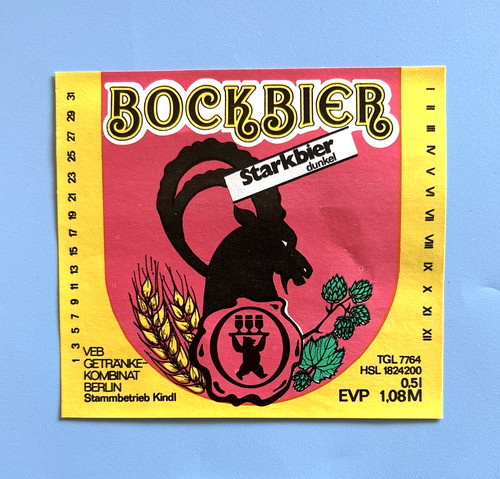 Bieretikett beer label ddr - bieretikett,