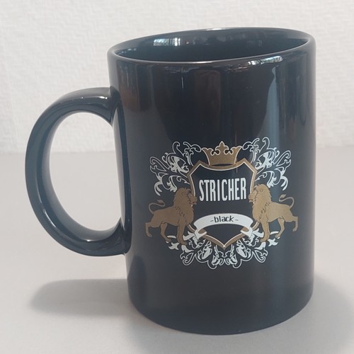 Stricher black xxxl - black, tasse