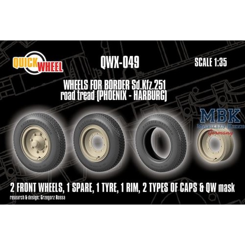 Quickwheel qwx049 kfz 251 - qwx049, sd.kfz.