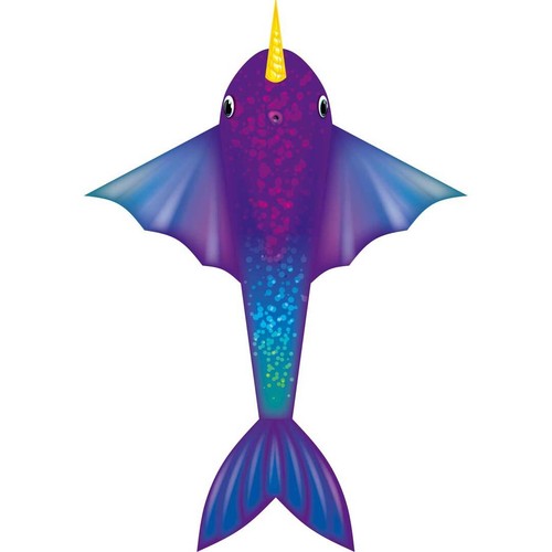 Kinderdrachen narwhal kite - hq,