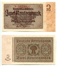 2 Rentenmark 30.1.1937  Serie