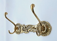 4er Wandhaken Messing